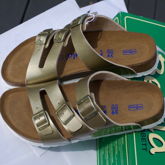 BETULA BY BIRKENSTOCK LEO Metallic Gold Size 39 - Picture 1 of 11